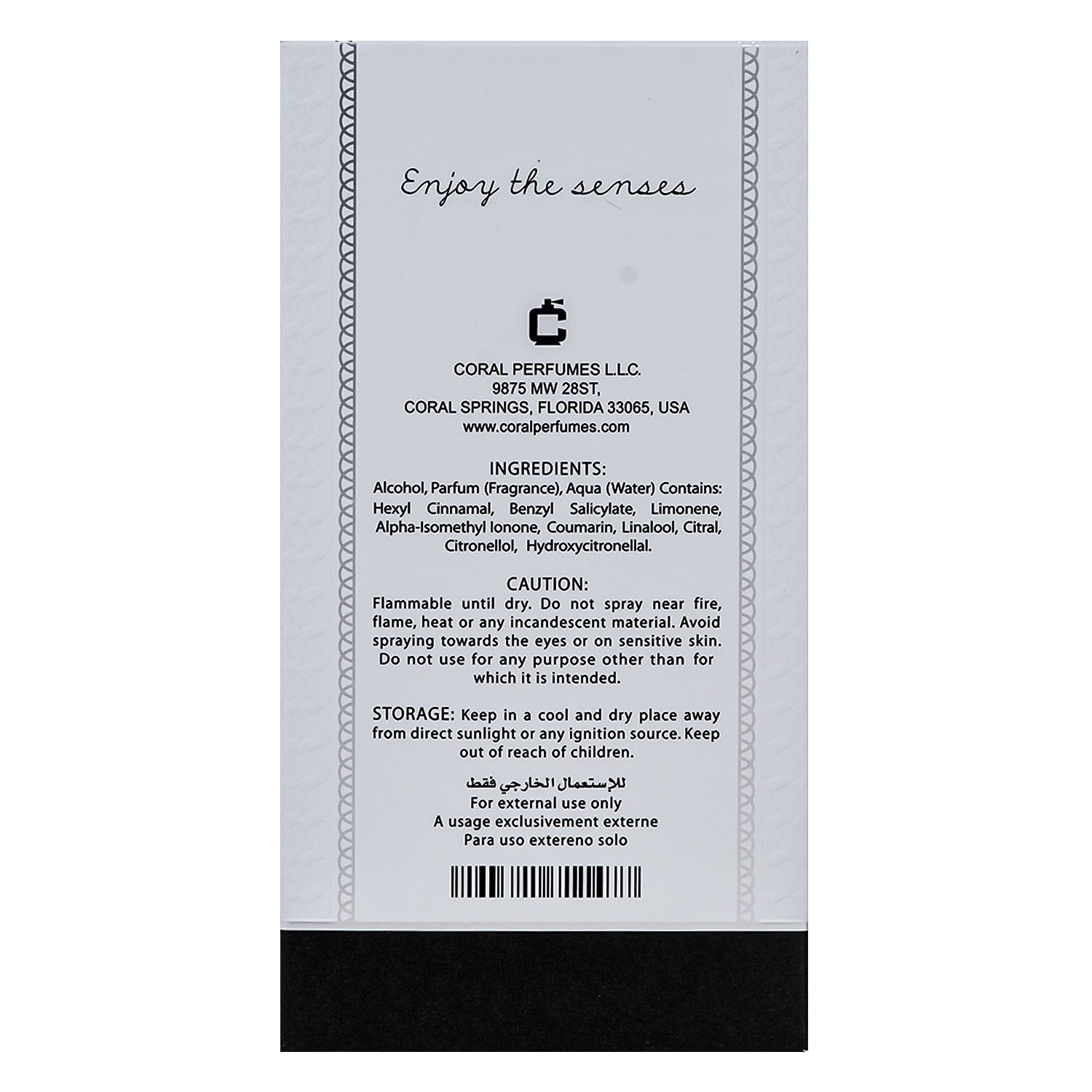 Coral Charms Unisex Perfume - 100ml